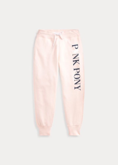 Sweatpants Ralph Lauren Pink Pony Fleece Mulher 35740-UVJD